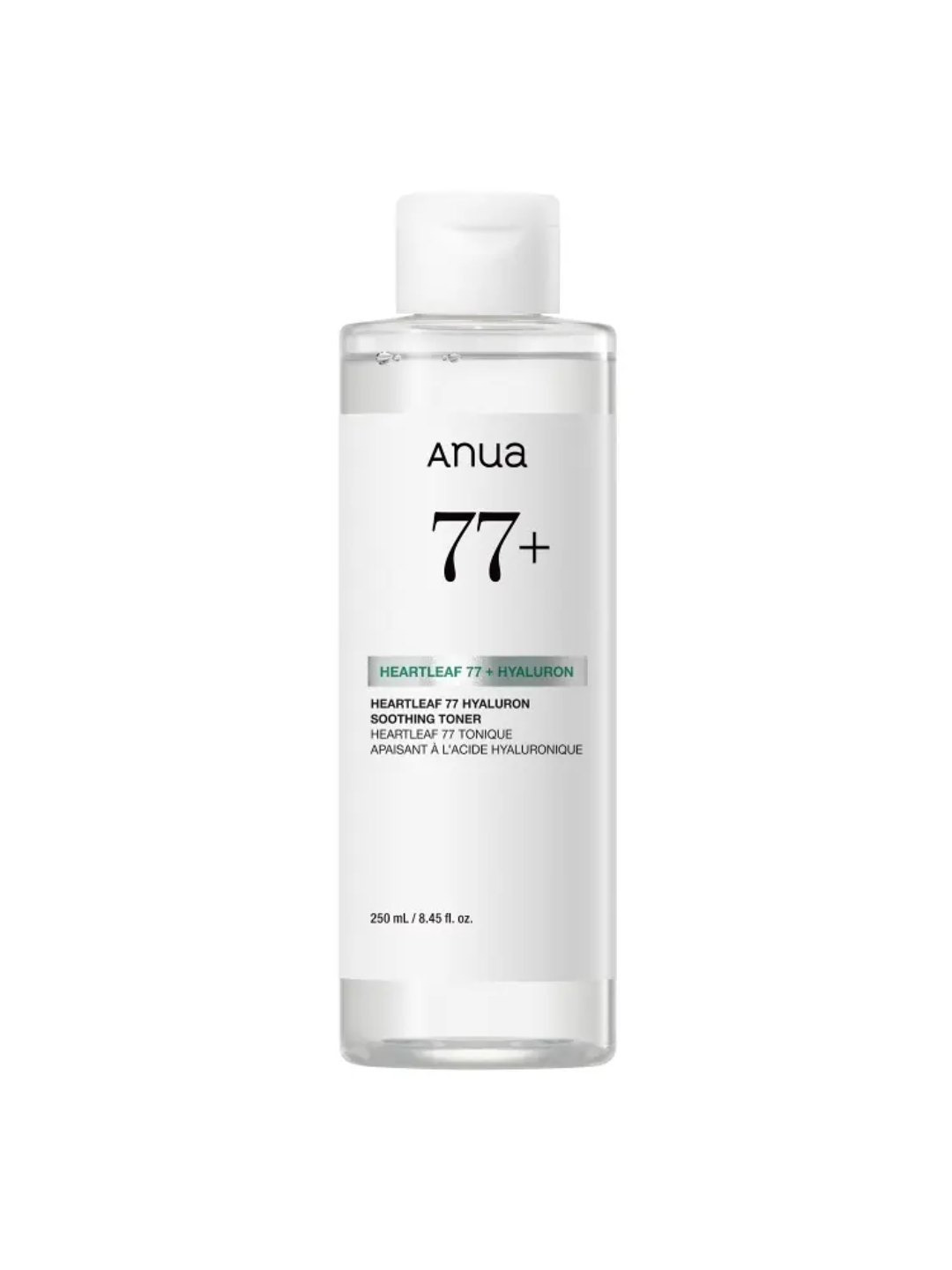 Успокаивающий тоник на основе хауттюйнии Anua Heartleaf 77%+ Hyaluron Soothing Toner, 250 мл