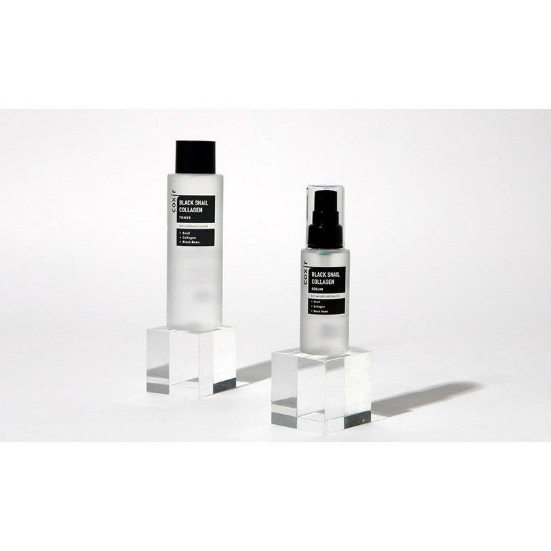 Coxir Омолаживающий тонер Black Snail Collagen, 150 мл