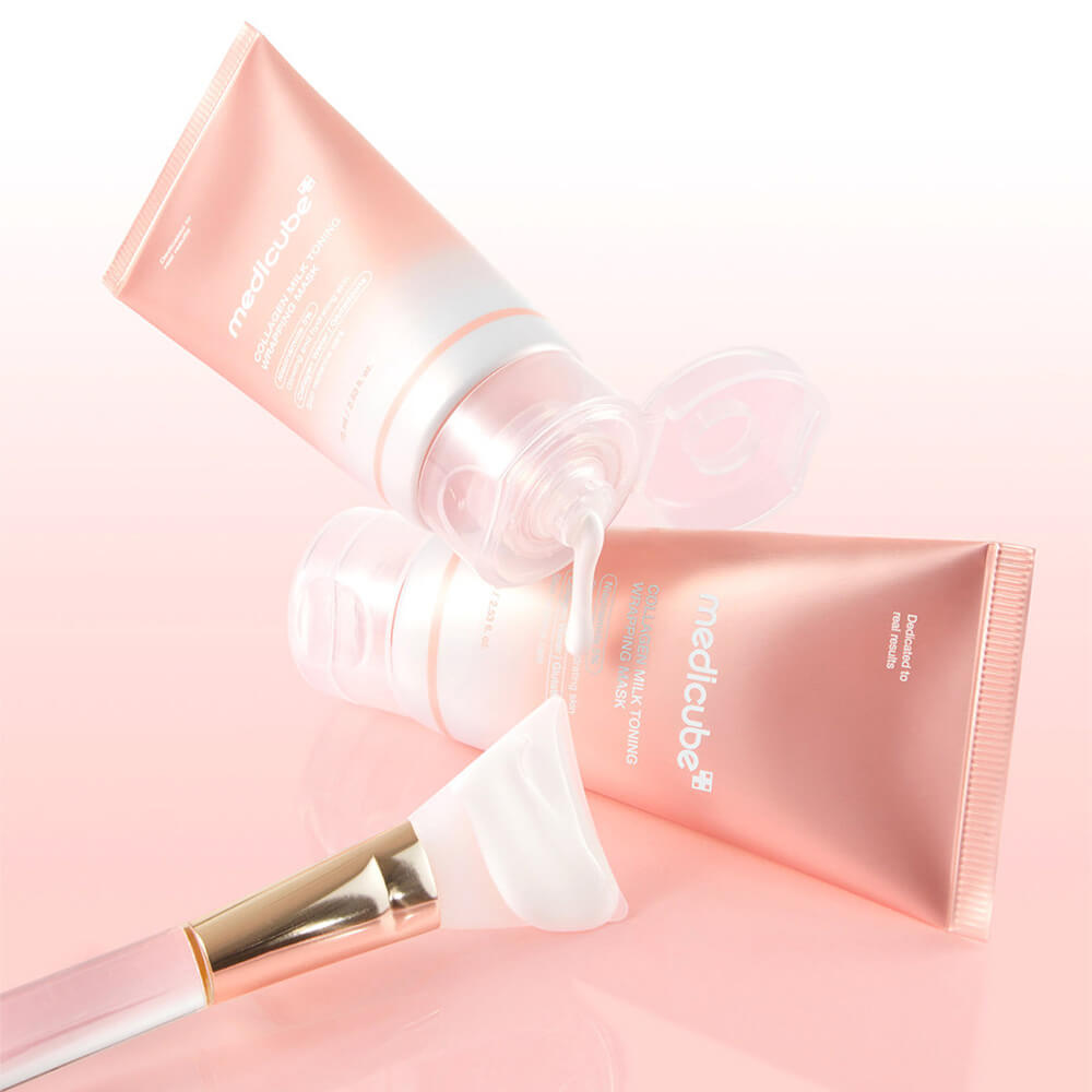 Medicube Омолаживающая маска-пленка Collagen Milk Toning, 75 мл