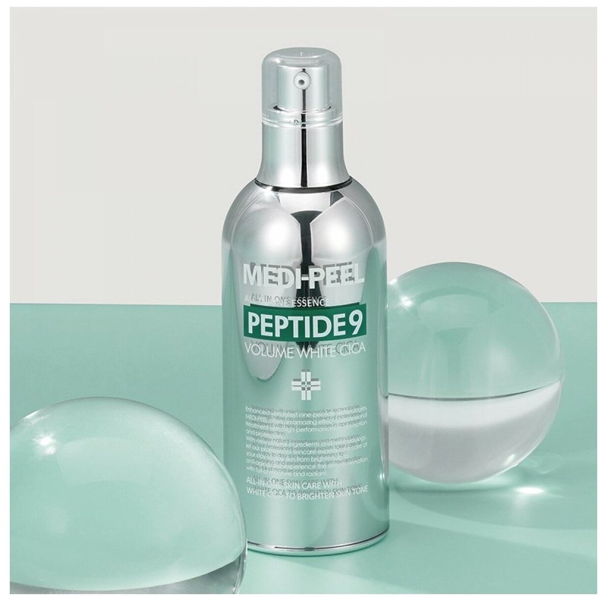 MEDIPEEL Эссенция для лица Peptide 9 Volume White Cica Pro, 100 мл
