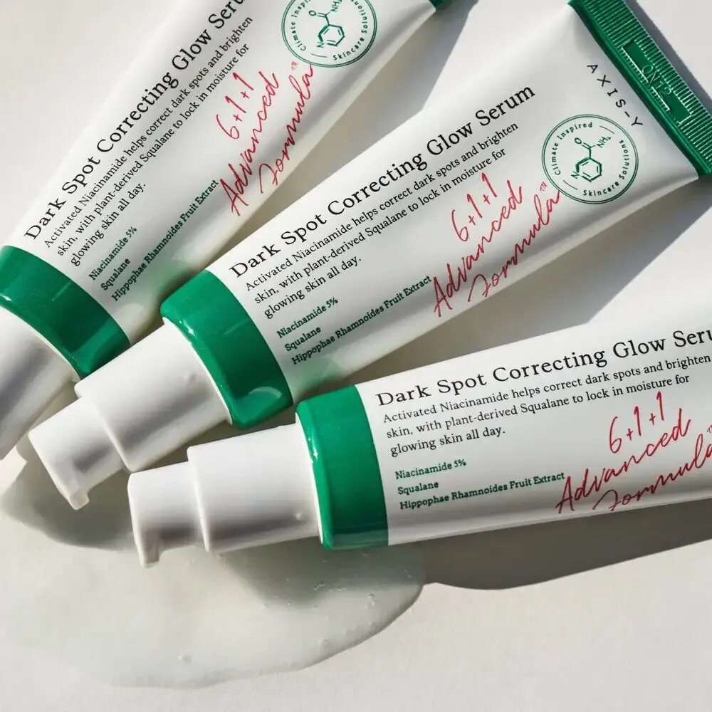 Осветляющая сыворотка от пигментных пятен с 5% ниацинамида AXIS-Y Dark Spot Correcting Glow Serum, 50 мл