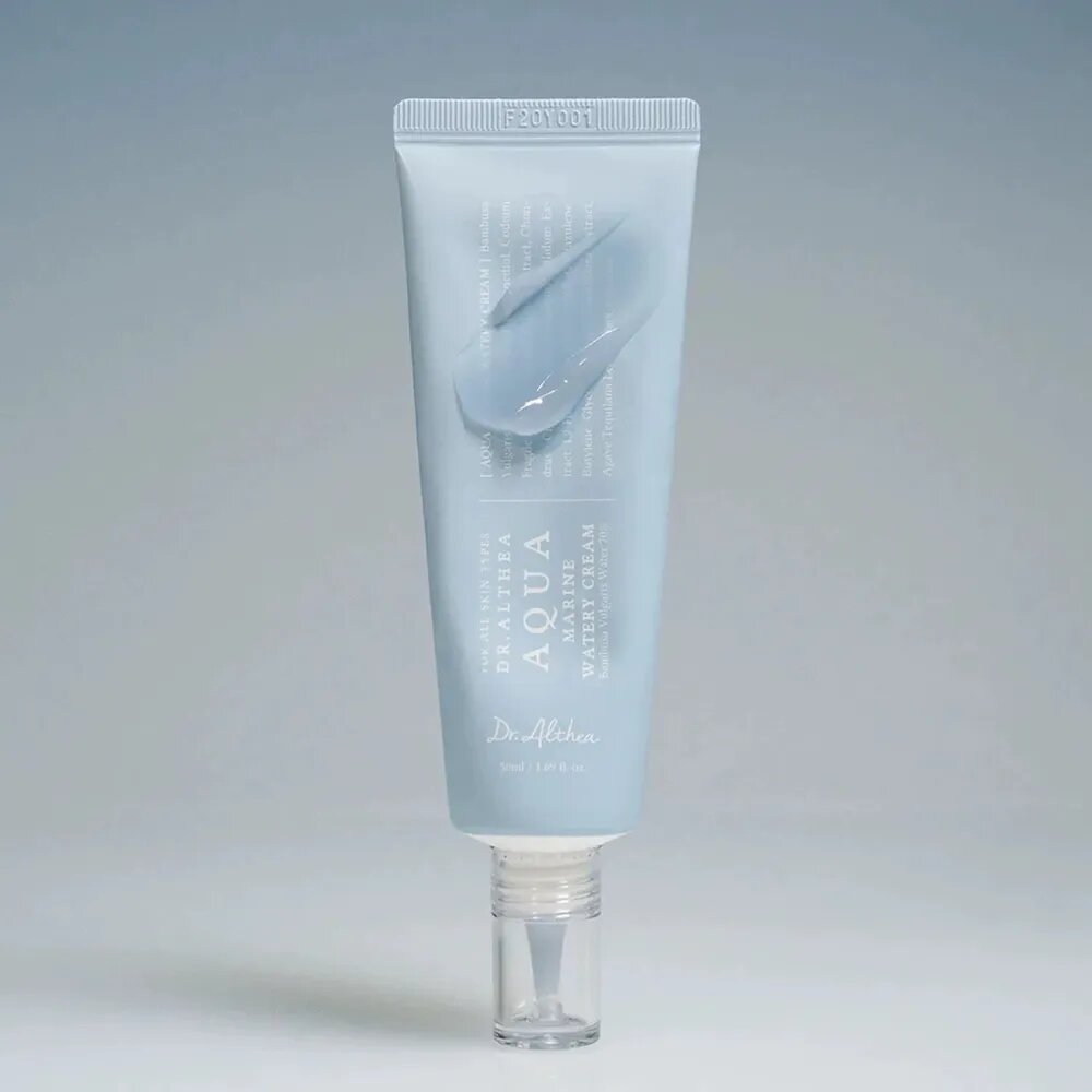 Крем с ПДРН и бамбуком для глубокого увлажнения Dr. Althea Aqua Marine Watery Cream, 50 мл