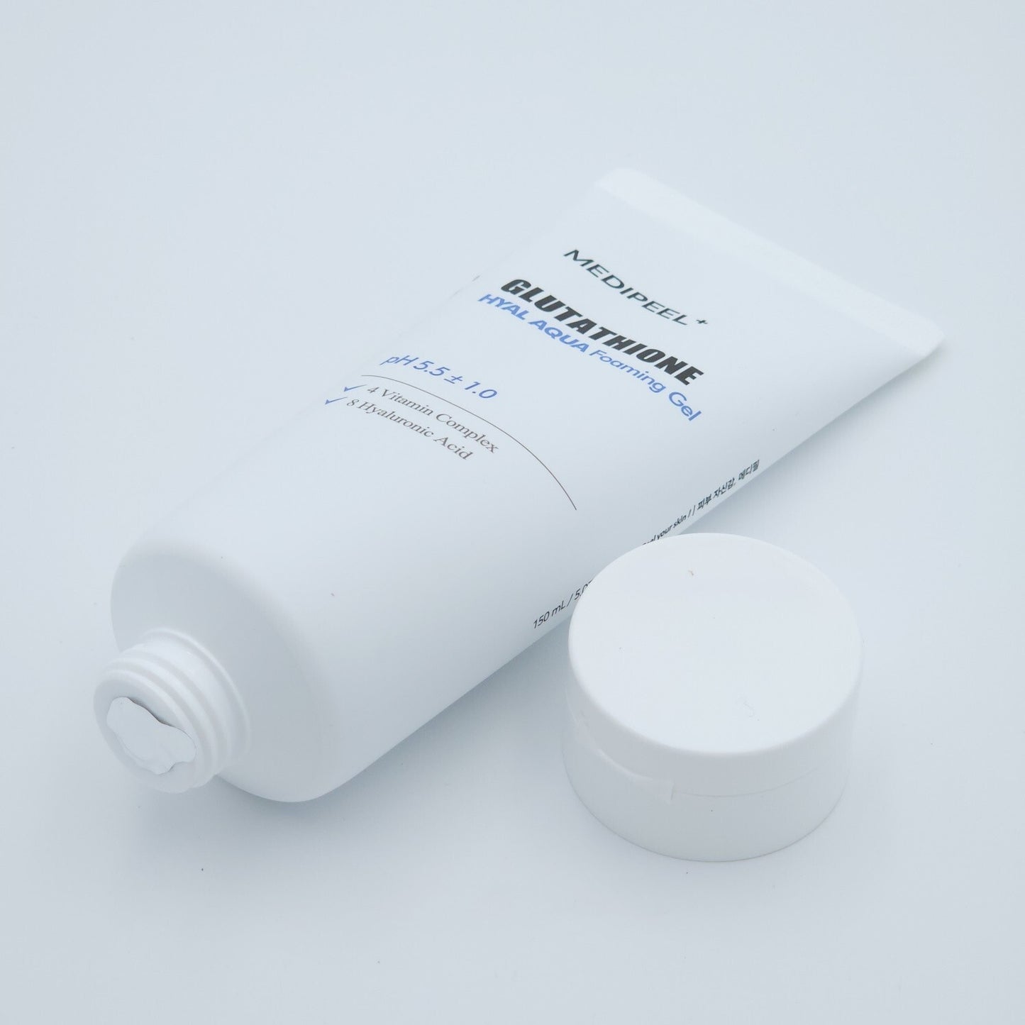 MEDIPEEL Очищающий гель Glutathione Hyal Aqua, 150 мл