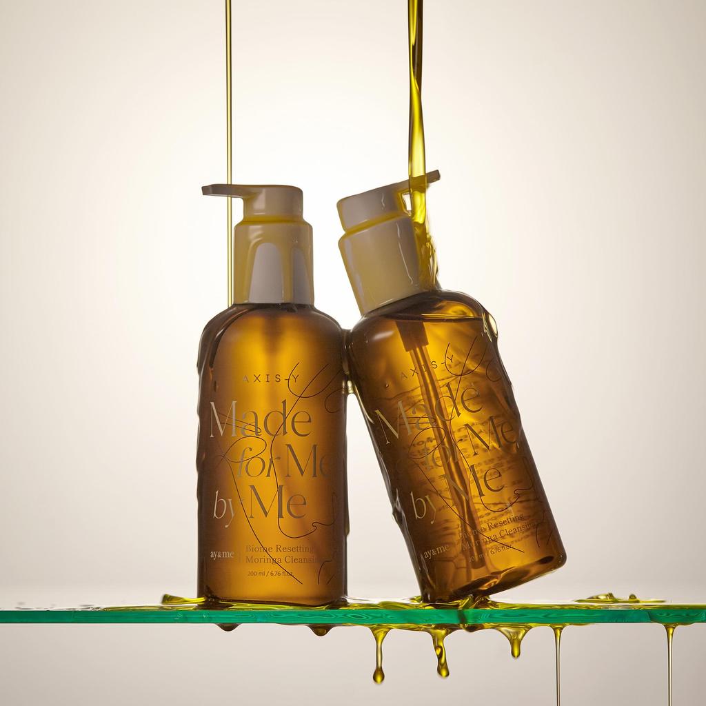 Балансирующее гидрофильное масло с морингой AXIS-Y Biome Resetting Moringa Cleansing Oil, 200 мл