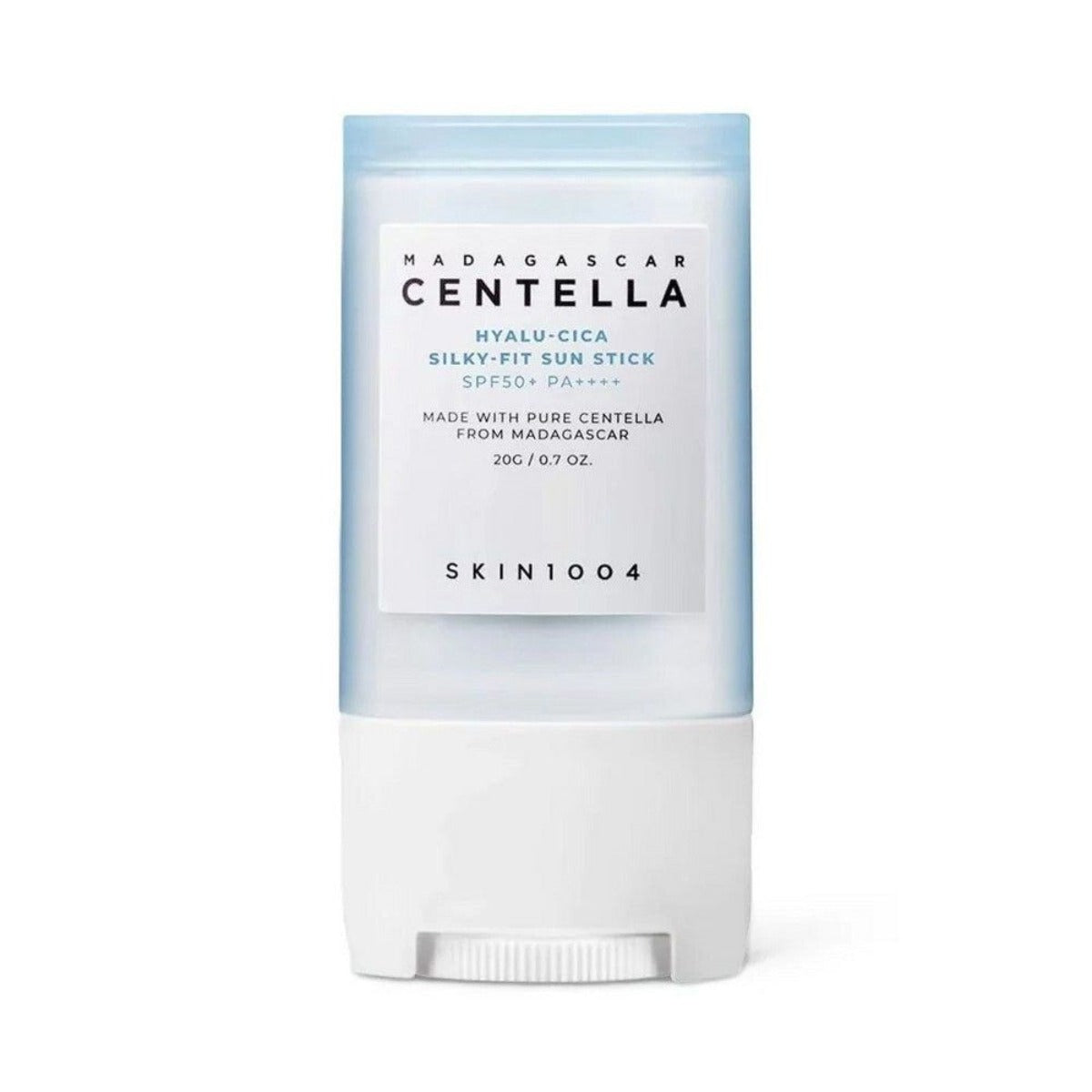 Солнцезащитный стик с шёлковым финишем SKIN1004 Hyalu-Cica Silky-Fit Sun Stick SPF50+ PA++++