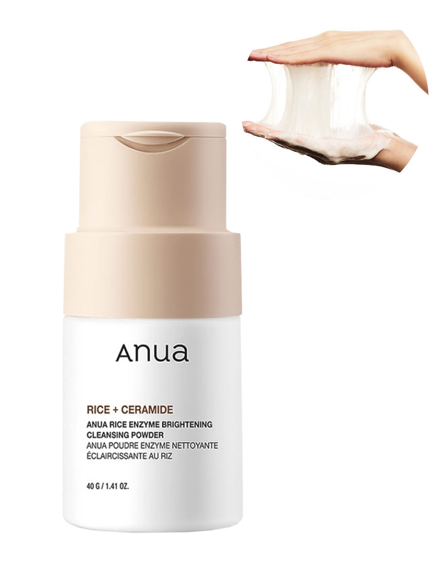 Энзимная пудра для сияния кожи с рисом Anua Rice Enzyme Brightening Cleansing Powder, 40 г