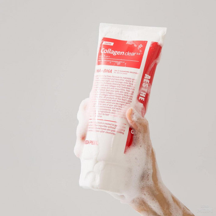 MEDIPEEL Пенка для умывания Lacto Collagen Clear 2.0, 120 мл