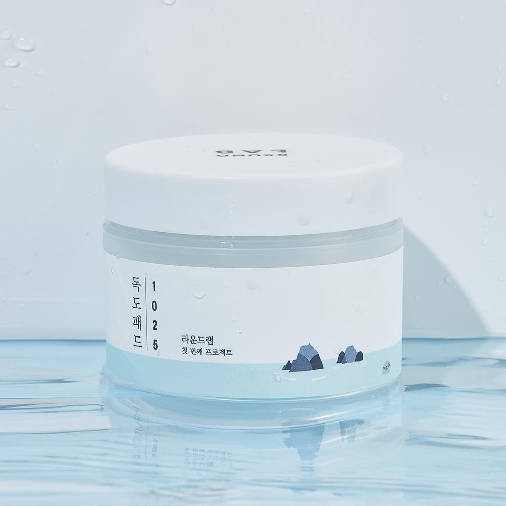 ROUND LAB Пэды для лица 1025 Dokdo, 70 шт