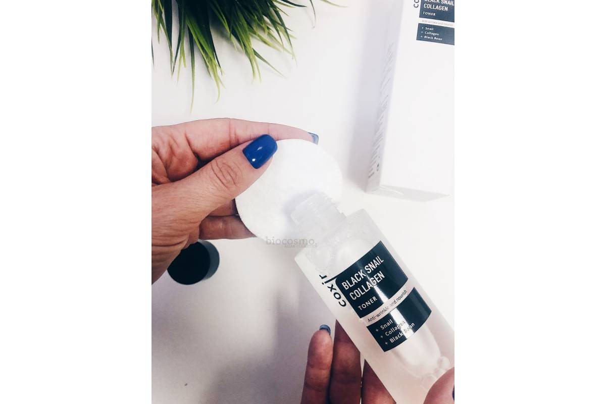 Coxir Омолаживающий тонер Black Snail Collagen, 150 мл