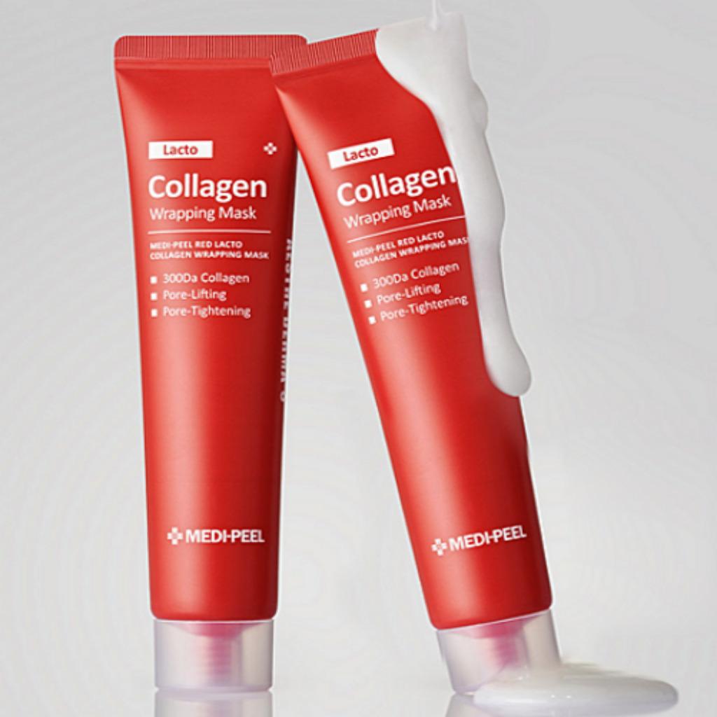 MEDIPEEL Маска-плёнка для сужения пор Red Lacto Collagen, 70 мл
