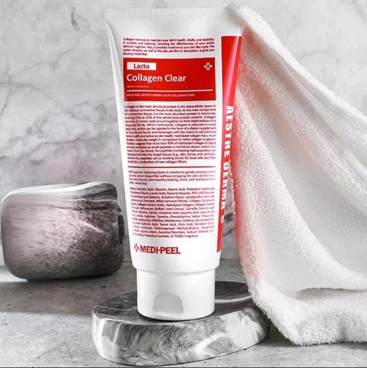 MEDIPEEL Пенка для умывания Lacto Collagen Clear 2.0, 300 мл