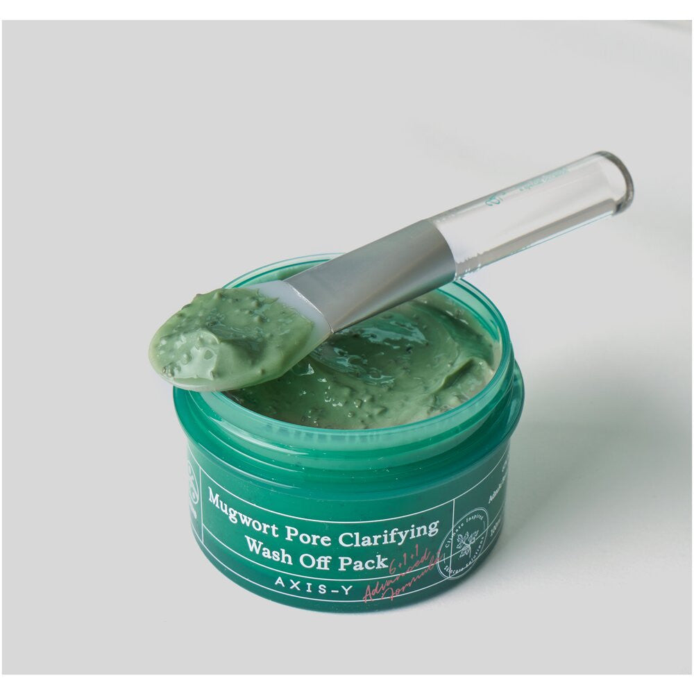 Очищающая глиняная маска с полынью AXIS-Y Mugwort Pore Clarifying Wash Off Pack, 100 мл