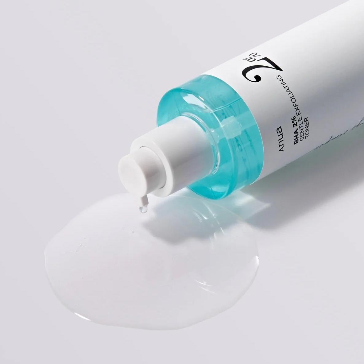 Мягкий отшелушивающий тонер с салициловой кислотой Anua BHA 2% Gentle Exfoliating Toner, 150 мл