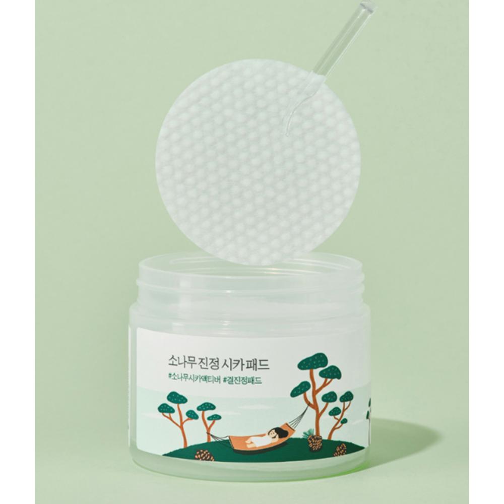 ROUND LAB Противовоспалительные пэды Pine Calming Cica Pad, 50 шт