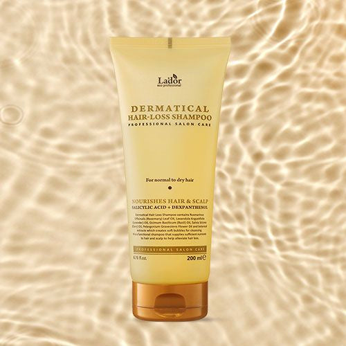 LADOR Шампунь для волос Dermatical Hair-Loss For Normal to Dry Hair, 200 мл