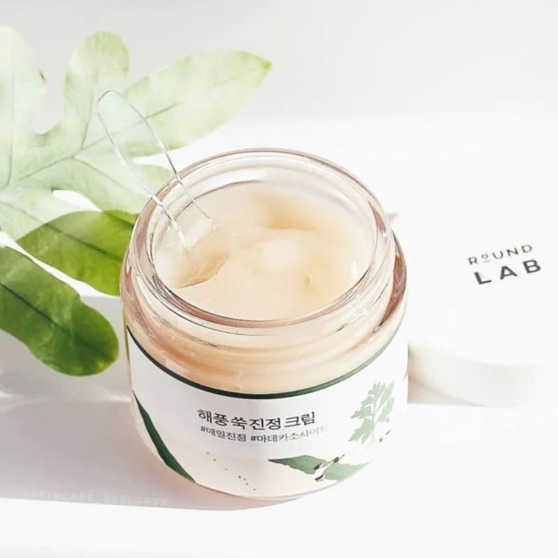 ROUND LAB Успокаивающий крем Mugwort, 80 мл