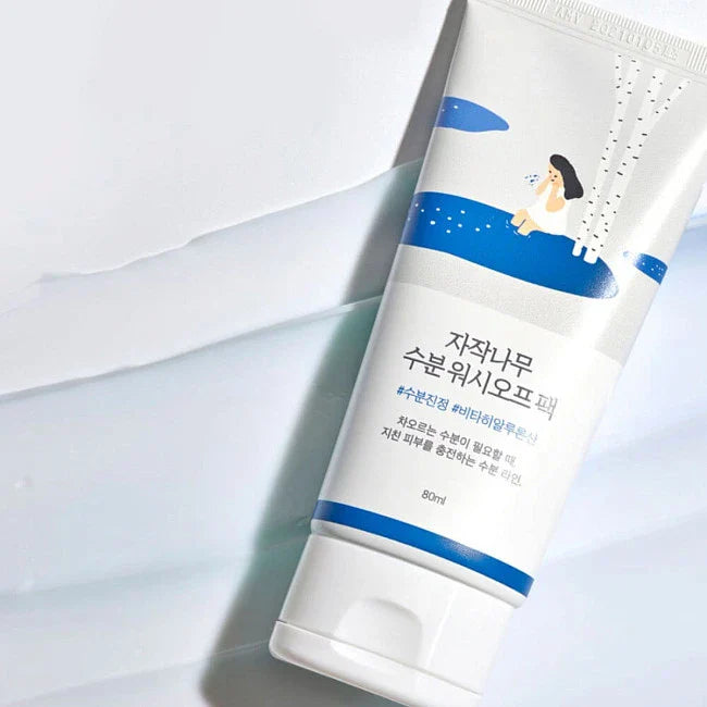 ROUND LAB Увлажняющая маска для лица Birch Juice Moisturizing, 80 мл