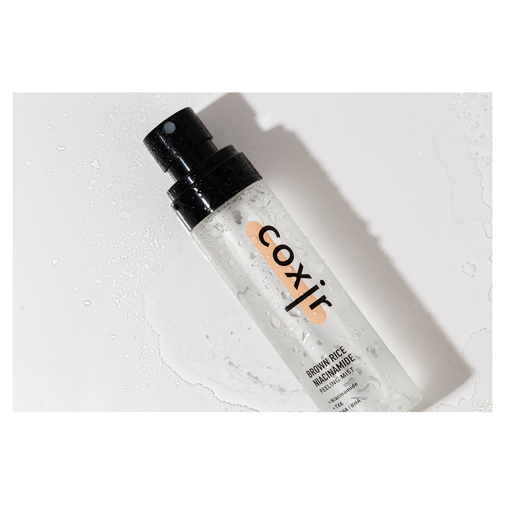 Coxir Пилинг-спрей Brown Rice Niacinamide, 80 мл