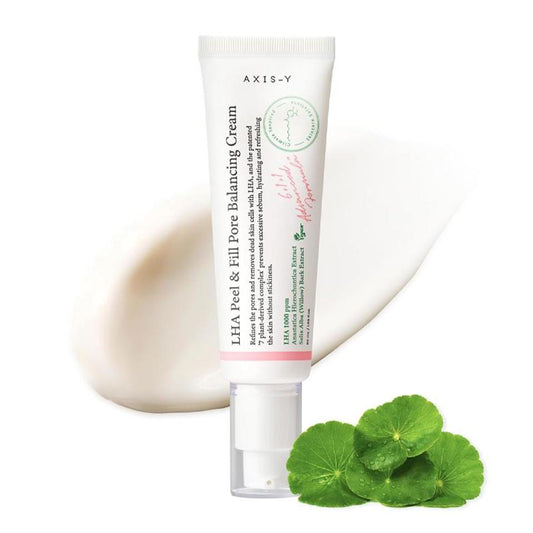 Мягкий пилинг-крем для лица AXIS-Y LHA Peel & Fill Pore Balancing Cream, 50 мл