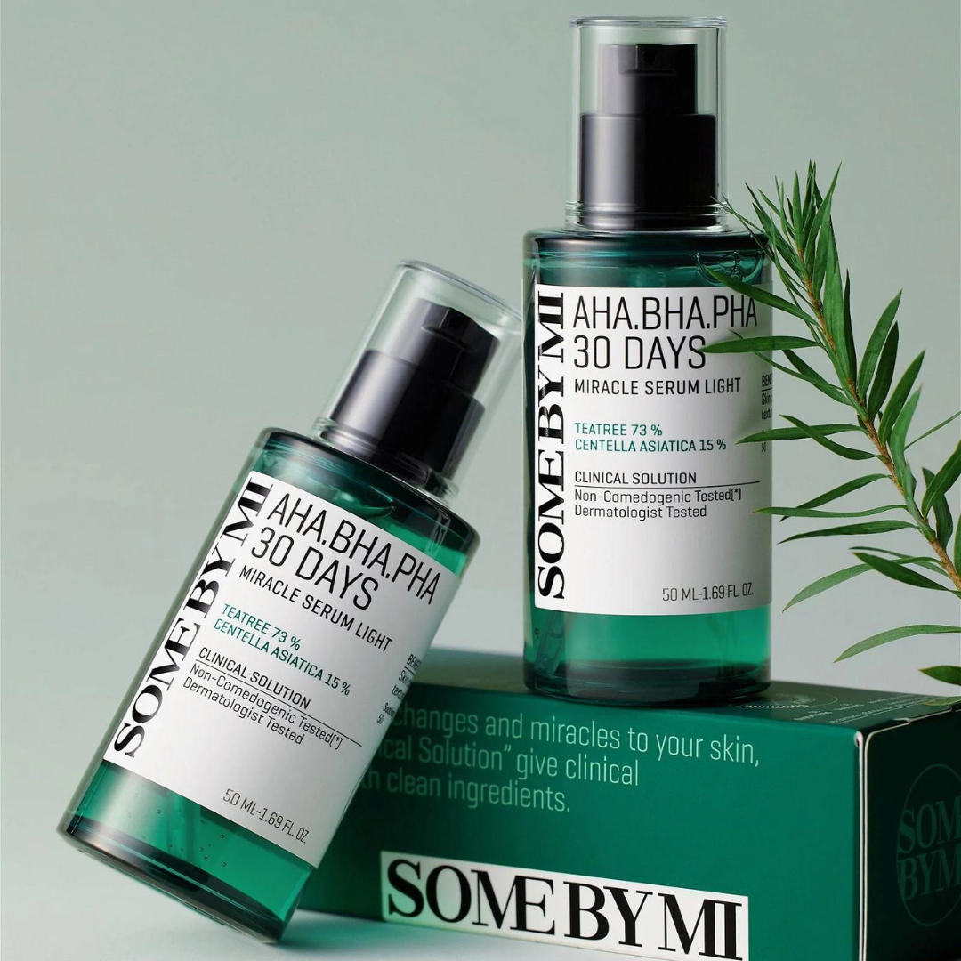 SOME BY MI Успокаивающая сыворотка с кислотами AHA BHA PHA 30 Days Miracle Light, 50 мл