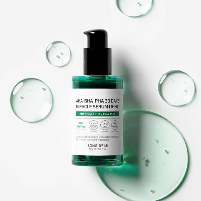 SOME BY MI Успокаивающая сыворотка с кислотами AHA BHA PHA 30 Days Miracle Light, 50 мл