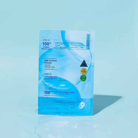 VT COSMETICS Увлажняющая гидрогелевая маска Hydrop Reedle Shot 100hL 2 Step, 1 шт