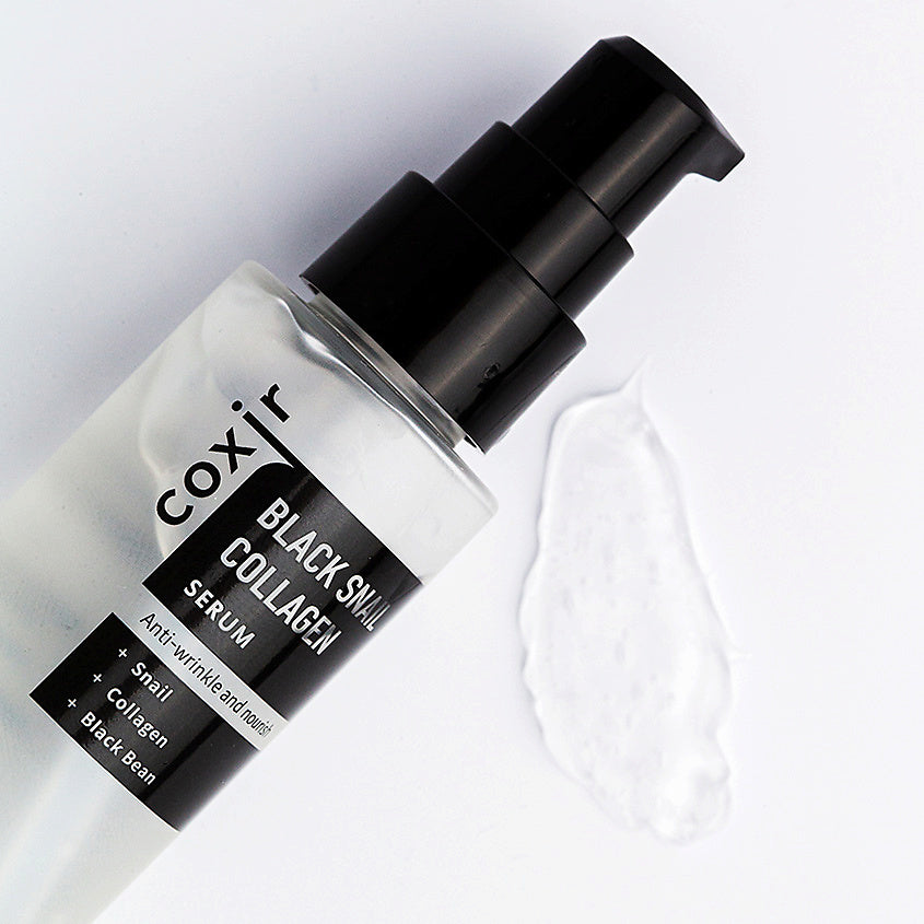 Coxir Антивозрастная сыворотка для лица Black Snail Collagen, 50 мл