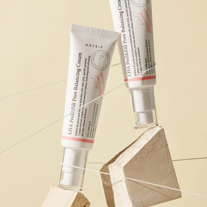 Мягкий пилинг-крем для лица AXIS-Y LHA Peel & Fill Pore Balancing Cream, 50 мл