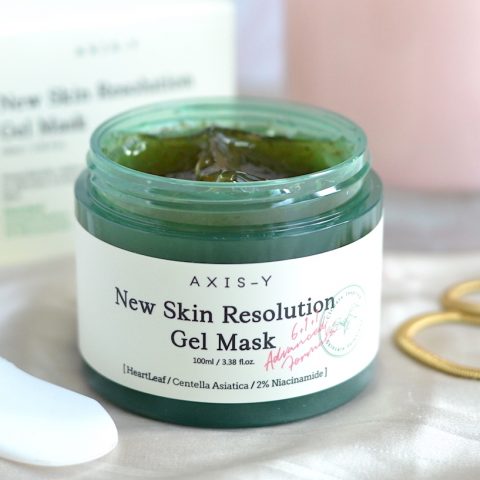 Успокаивающая гелевая маска с хауттюйнией AXIS-Y New Skin Resolution Gel Mask, 100 мл
