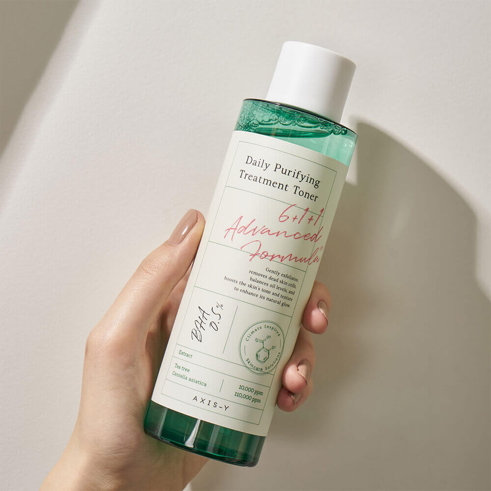 Тоник для проблемной кожи с центеллой и BHA-кислотой AXIS-Y Daily Purifying Treatment Toner,  200 мл