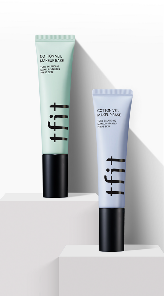 Тонирующая база под макияж TFIT Cotton Veil Makeup Base 01 Pure Green