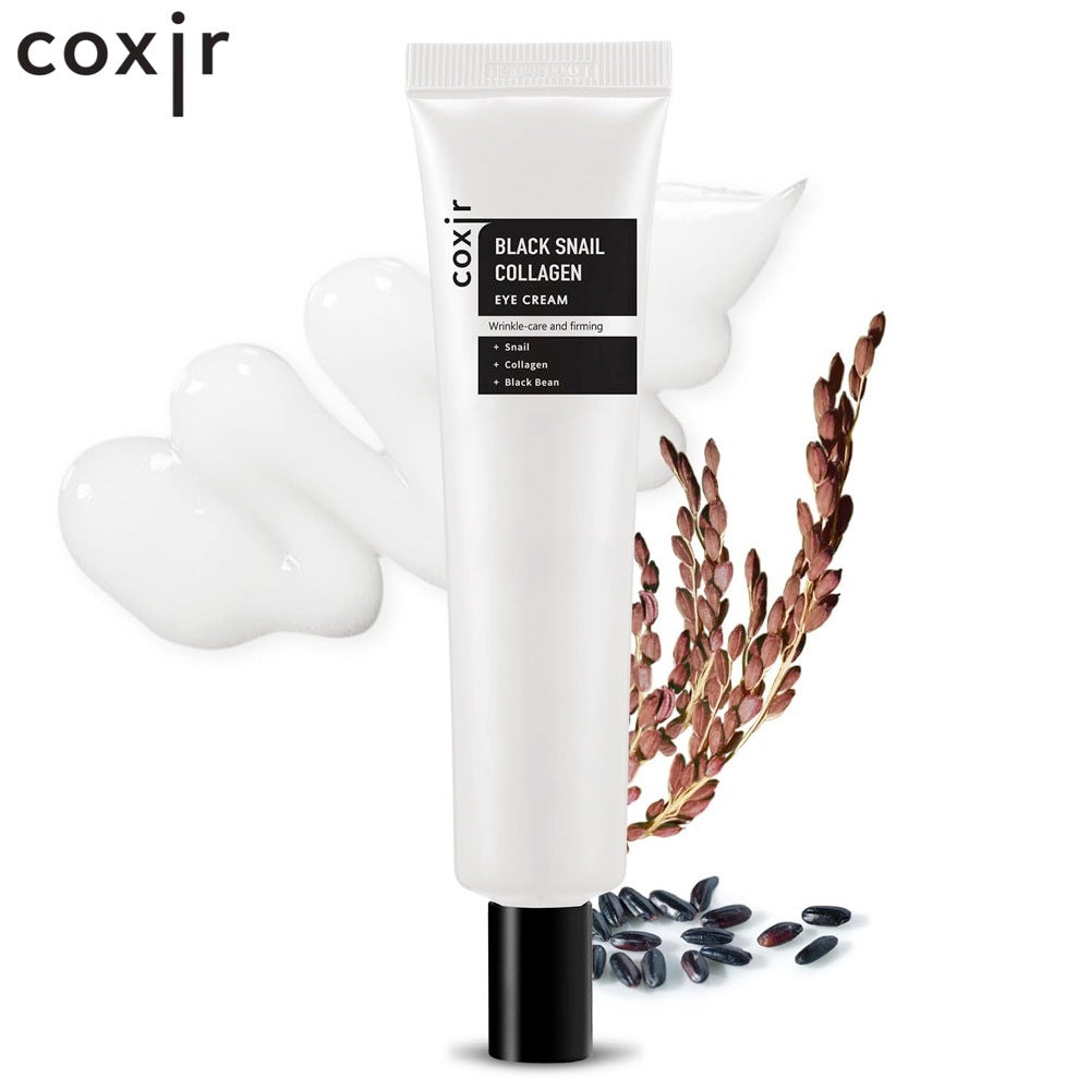 Coxir Антивозрастной крем для век Black Snail Collagen, 30 мл