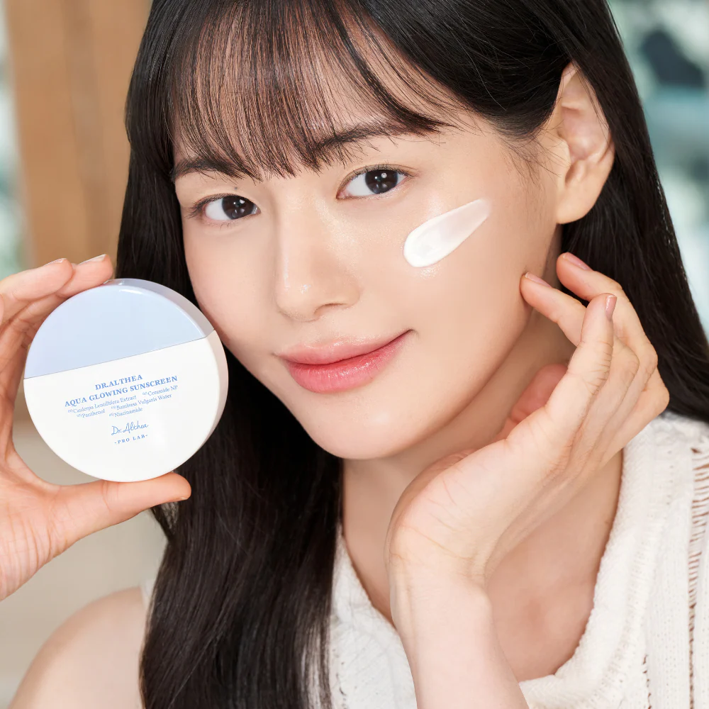 Увлажняющий солнцезащитный крем Dr. Althea Aqua Glowing Sunscreen SPF50+ PA++++, 45 мл