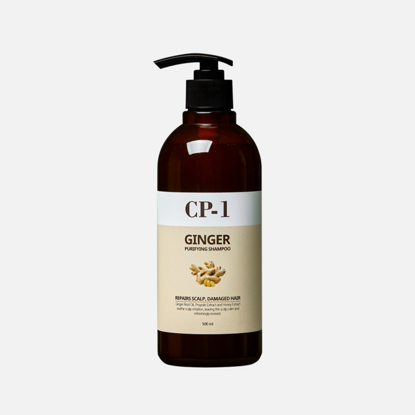 Восстанавливающий шампунь для волос с корнем имбиря CP-1 Ginger Purifying Shampoo, 500 мл