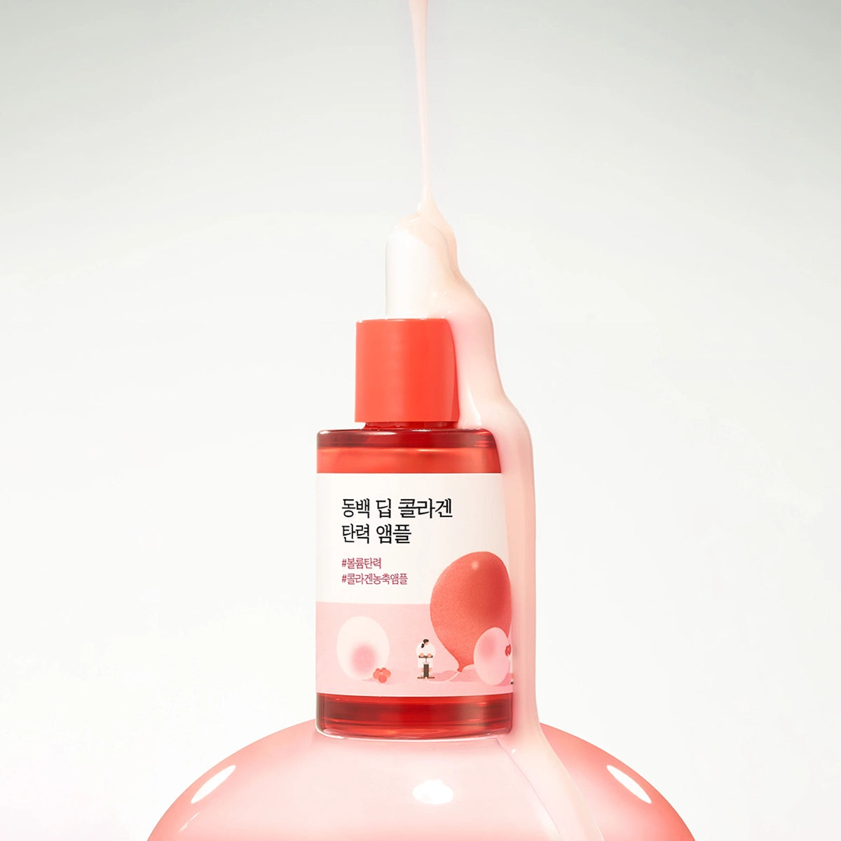 ROUND LAB Укрепляющая ампула Camellia Deep Collagen, 30 мл