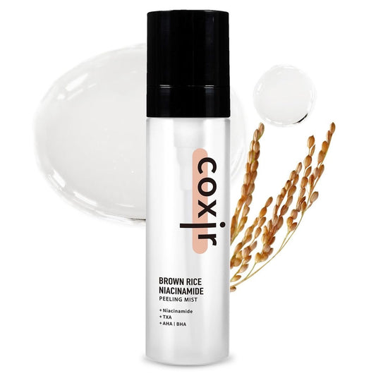 Coxir Пилинг-спрей Brown Rice Niacinamide, 80 мл
