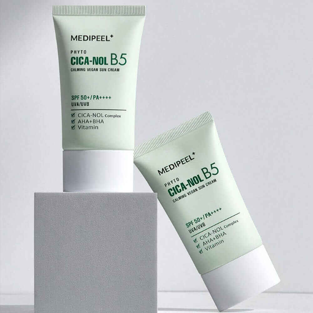 MEDIPEEL Солнцезащитный крем Phyto Cica Nol B5 Calming Vegan, 50 мл