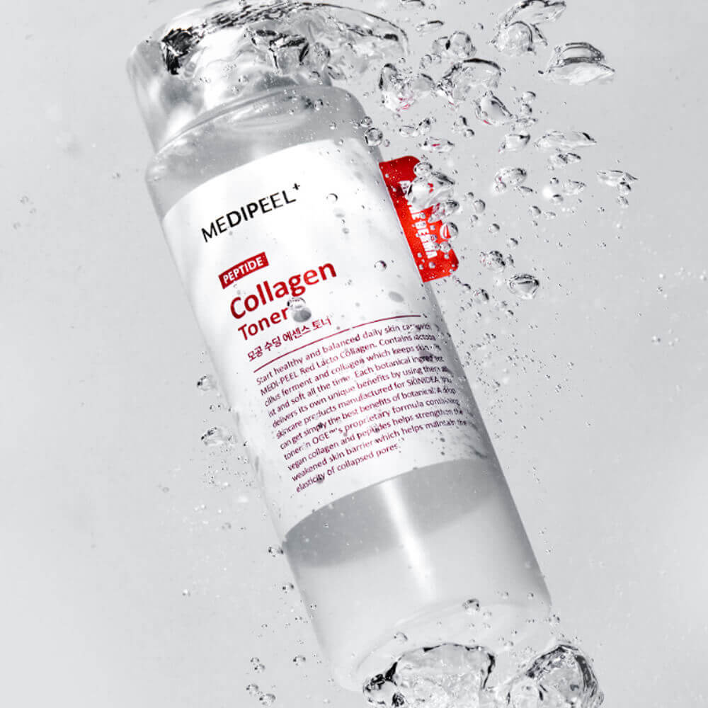 MEDIPEEL Тонер-эссенция для лица Red Lacto Peptide Collagen Soothing, 200 мл