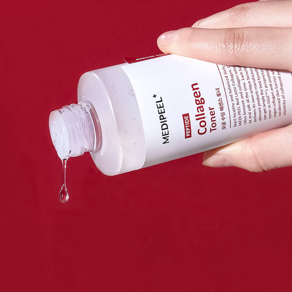 MEDIPEEL Тонер-эссенция для лица Red Lacto Peptide Collagen Soothing, 200 мл
