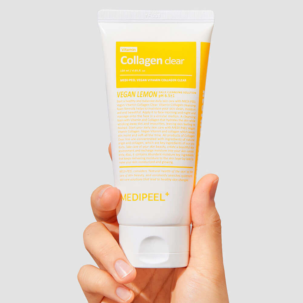 MEDIPEEL Очищающая пенка для лица Vitamin Collagen Clear, 300 мл
