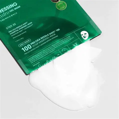 VT COSMETICS Успокаивающая гидрогелевая маска Pro Cica Reedle Shot 100 2 Step, 1 шт