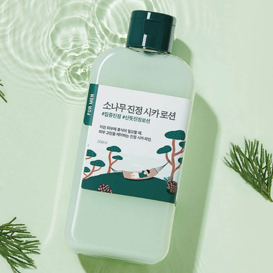 ROUND LAB Мужской тонер For Men Pine Calming Cica, 200 мл