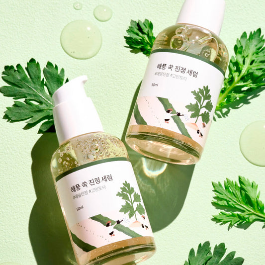 ROUND LAB Успокаивающая сыворотка Mugwort, 50 мл