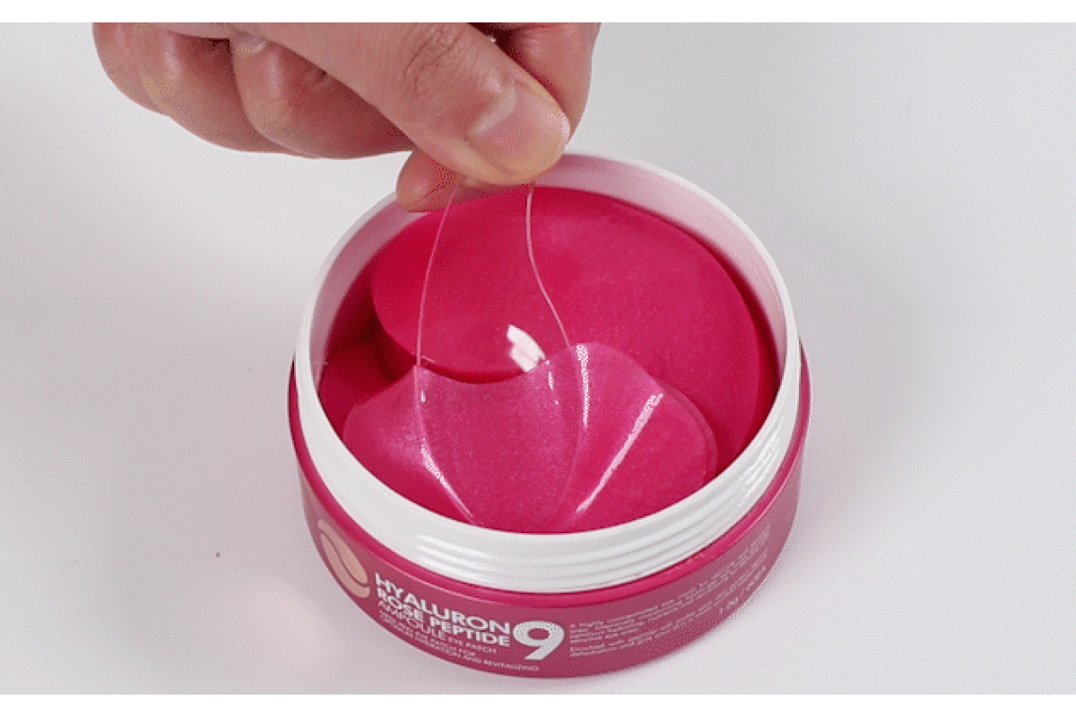 MEDIPEEL Гидрогелевые патчи Hyaluron Rose Peptide 9, 60 шт
