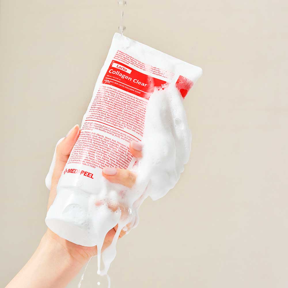 MEDIPEEL Пенка для умывания Lacto Collagen Clear 2.0, 300 мл