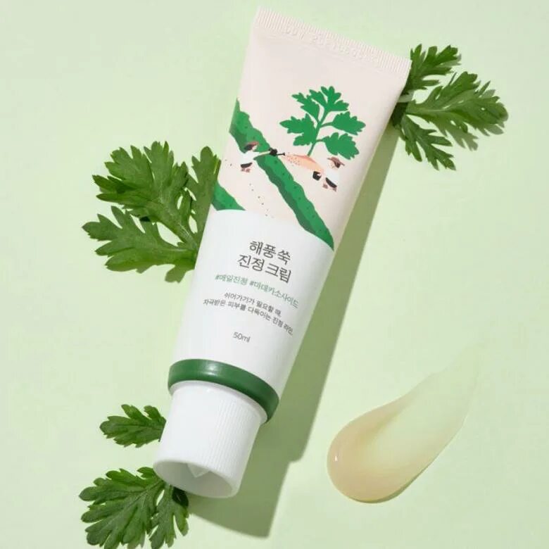 ROUND LAB Пенка для умывания Mugwort, 150 мл
