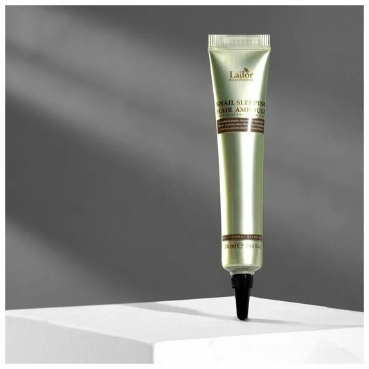 LADOR Ночная сыворотка для волос Snail, 20 мл