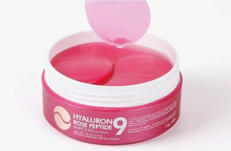 MEDIPEEL Гидрогелевые патчи Hyaluron Rose Peptide 9, 60 шт