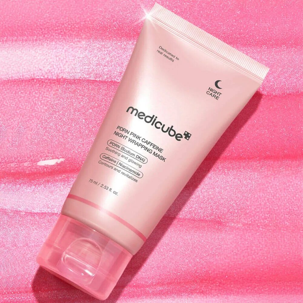 Medicube Ночная маска-пленка PDRN Pink Caffeine, 75 мл