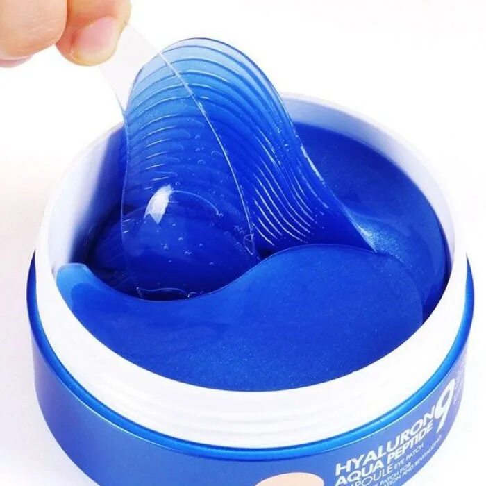 MEDIPEEL Увлажняющие гидрогелевые патчи Hyaluron Aqua Peptide 9, 60 шт.